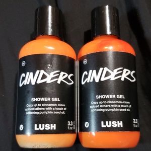 LUSH Cinders Shower Gel Set